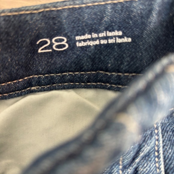 Pilcro and the Letterpress High Rise Barrel Wide Leg Jeans Blue Denim 28 - Picture 4 of 16